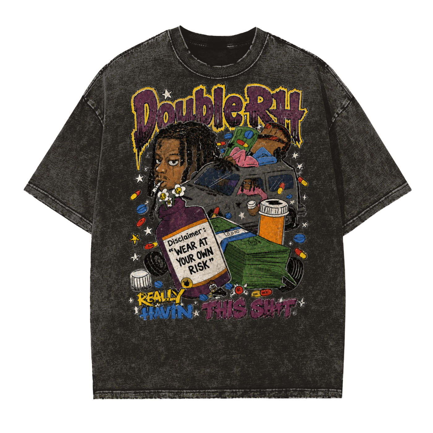 "Wear At Your Own Risk" Graphic Tee
