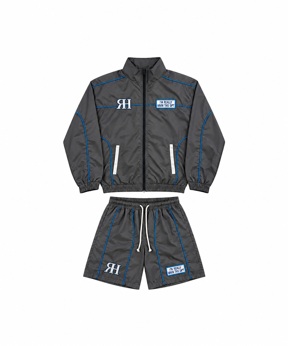 REALLY HAVIN TRACKSUIT (AQUA)